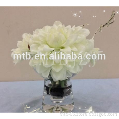 Water-like Liquid Crystal Epoxy Resin Gel Glue for Artificial Folwer